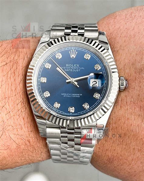 Rolex datejust 41 jubilee diamond